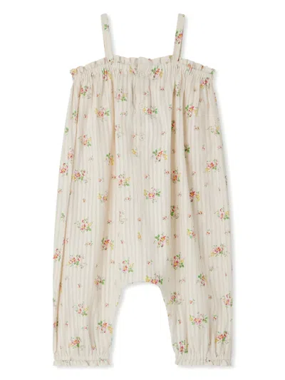 Bonpoint Babies' Sorbet Dungarees In Neutrals
