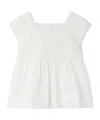 Bonpoint Button-fastening Cotton Blouse In White