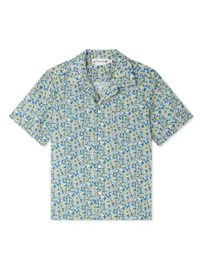 Bonpoint Kids' Steve Shirt In Blue
