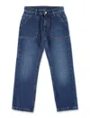 Bonpoint Gael Straight-leg Jeans In Jean Clair