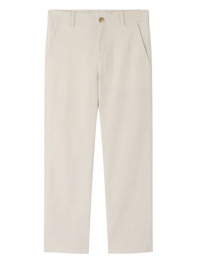 Bonpoint Kids' Straight-leg Trousers In Neutrals