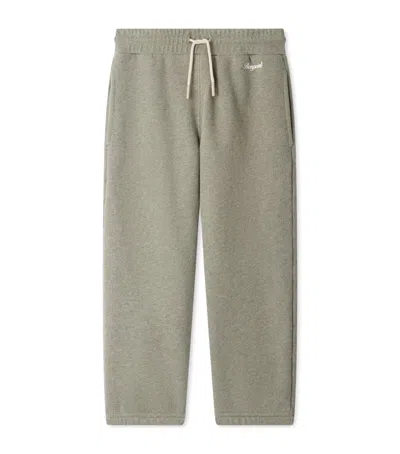 Bonpoint Kids' Stretch-cotton Sweatpants In Gray