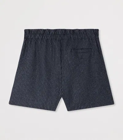 Bonpoint Kids' Stripe Jarlotte Shorts In Black