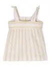 Bonpoint Stripe-print Blouse In White