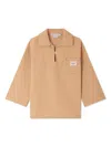 Bonpoint Striped Shirt In Brown