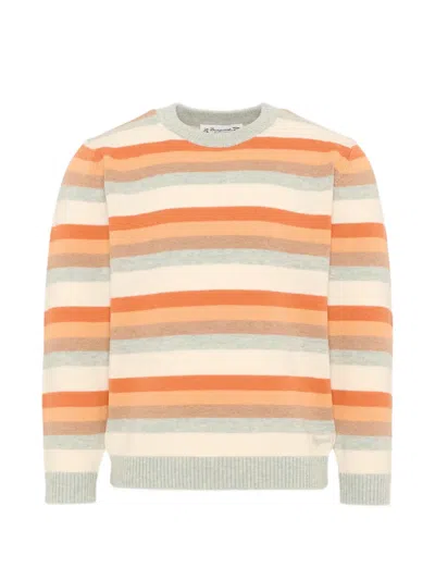 Bonpoint Kids' Striped Sweater In Neutral