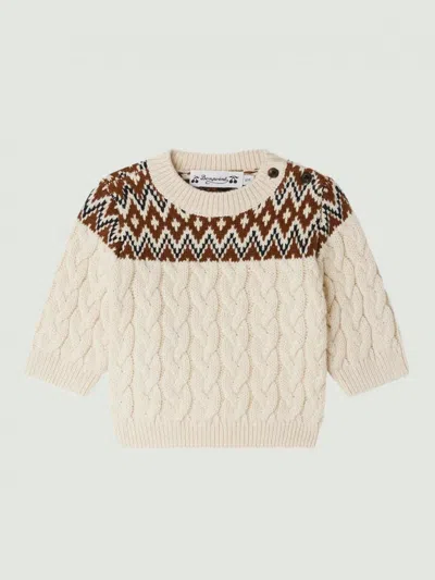 Bonpoint Babies' Sweater  Kids Color Brown In Neutral