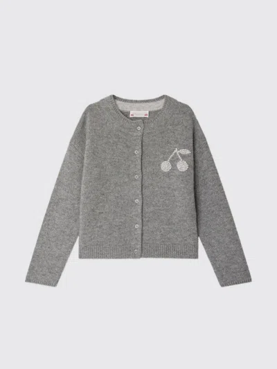 BONPOINT SWEATER BONPOINT KIDS COLOR GREY,H38642020
