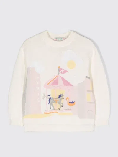 Bonpoint Kids' Ecru Anumati Sweater In White
