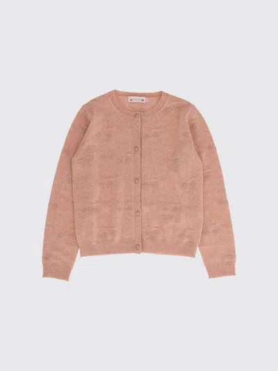 Bonpoint Sweater Kids Color Pink In Brown