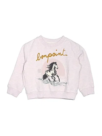 Pre-owned Bonpoint Kids' Sweatshirt In Pink