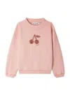 Bonpoint Sweatshirt With Logo In Pink
