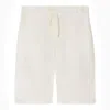 Bonpoint Syl Drawstring Bermuda Shorts In White