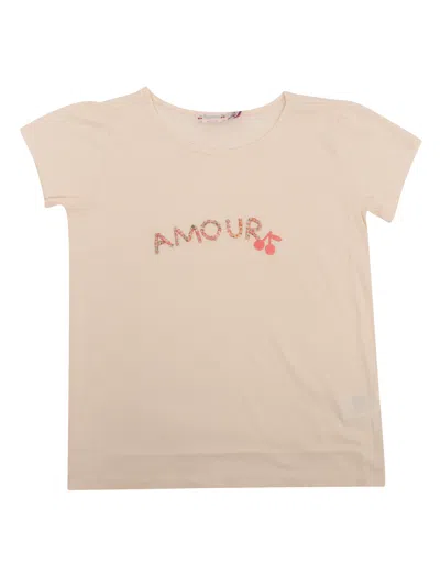 Bonpoint T Shirt Capricia In Burgundy
