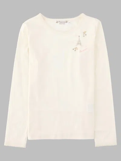 Bonpoint T-shirt Mellyn T-shirt In Neutral