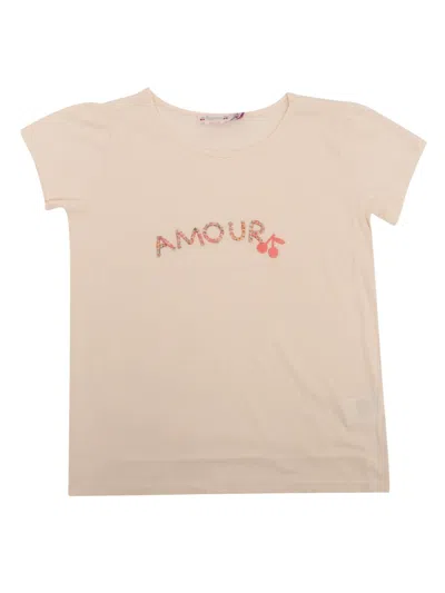 Bonpoint T Shirt Capricia In Burgundy