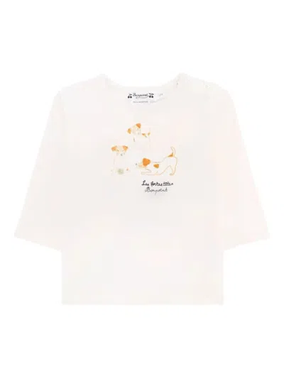 Bonpoint Kids' T-shirt Tahsin In White