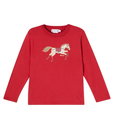 Bonpoint Kids' Tadda Cotton T-shirt In White