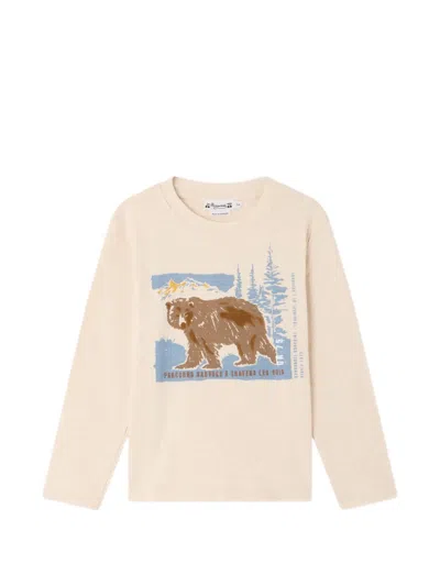 Bonpoint Kids' Long-sleeve T-shirt In Red