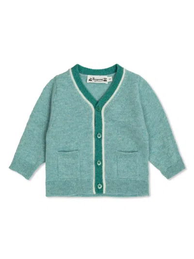 Bonpoint Babies' Tahiel Cardigan In Green