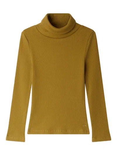Bonpoint Kids' Tahiti Ribbed Jumper In Blue