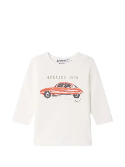 Bonpoint Babies' Tahsin Graphic-print T-shirt In White