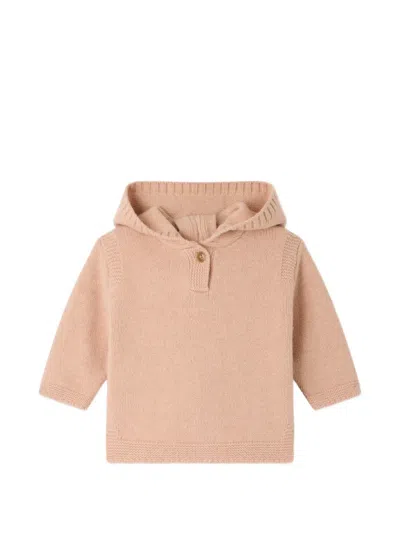 Bonpoint Babies' Tainy Hoodie In Brown