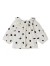Bonpoint Taj Cherry-print Blouse In White