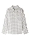 Bonpoint Tango Checked Shirt In White