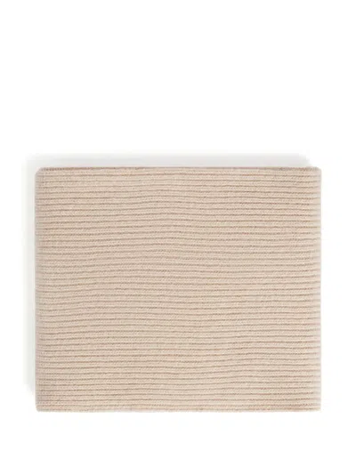 Bonpoint Kids' Tatodine Ribbed-knit Scarf In Neutrals