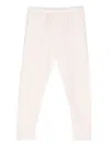 Bonpoint Teggings Stretch-cotton Leggings In Pink