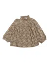 Bonpoint Tess Blouse In Gray