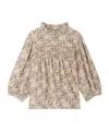 Bonpoint Tess Cotton Blouse In Nude