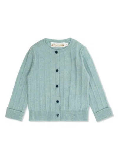 Bonpoint Babies' Teyana Cardigan In Blue