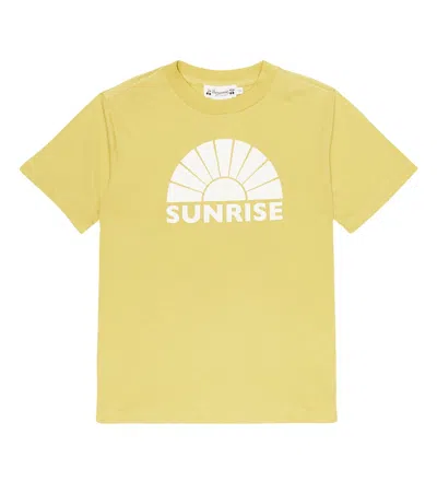 Bonpoint Kids' Thibald Logo Cotton T-shirt In Upb Pois Casse
