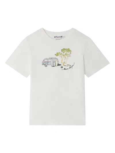Bonpoint Kids' Thibald T-shirt In White