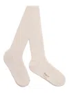 Bonpoint Thomina Ribbed Cotton Tights In Pink