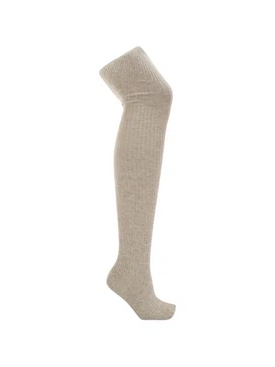 Bonpoint Kids' Thomina Ribbed Tights In Neutral