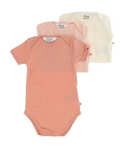 Bonpoint Three-piece Bodies Set In Pink
