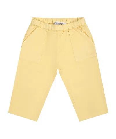 Bonpoint Thursday Elastic Waist Trousers In Nude