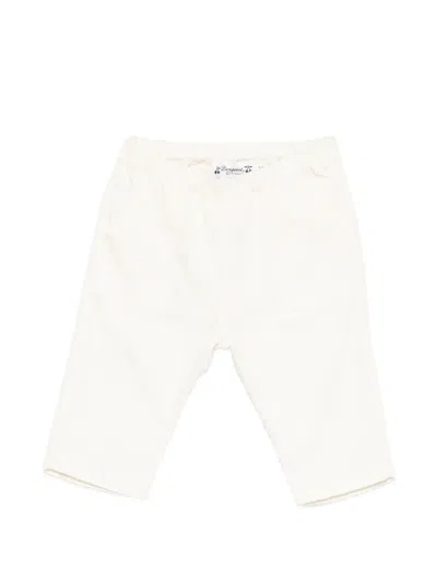 Bonpoint Babies' Thursday Elasticated-waistband Trousers In White