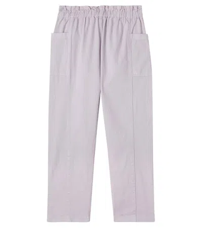 Bonpoint Kids' Tiche Jeans In Purple