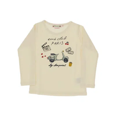 Bonpoint 'tidjane' Printed T-shirt Kids In Neutral