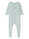 Bonpoint Tif Cotton Pajamas Set In Blue