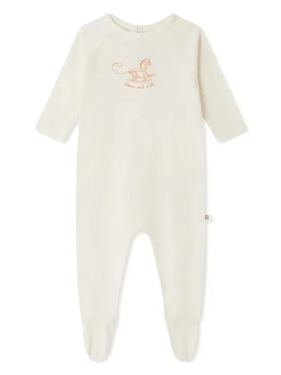 Bonpoint Babies' Tif Pajamas Set In White