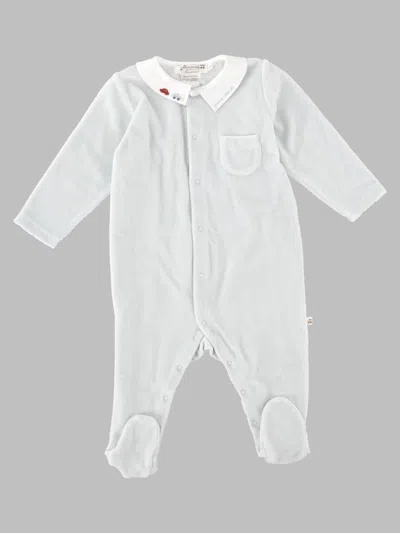 Bonpoint Tilouan Boys Baby Pajamas In Baby Blue