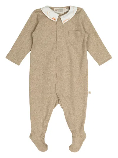 Bonpoint Babies' Tilouan Pyjamas In Brown