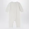Bonpoint Baby Georgia Floral Cotton Jumpsuit In White