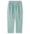 Bonpoint Elastic Waist Pants In Green