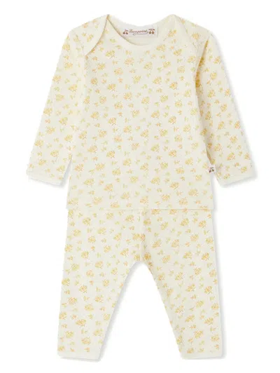Bonpoint Babies' Timi Pyjamas Set In White
